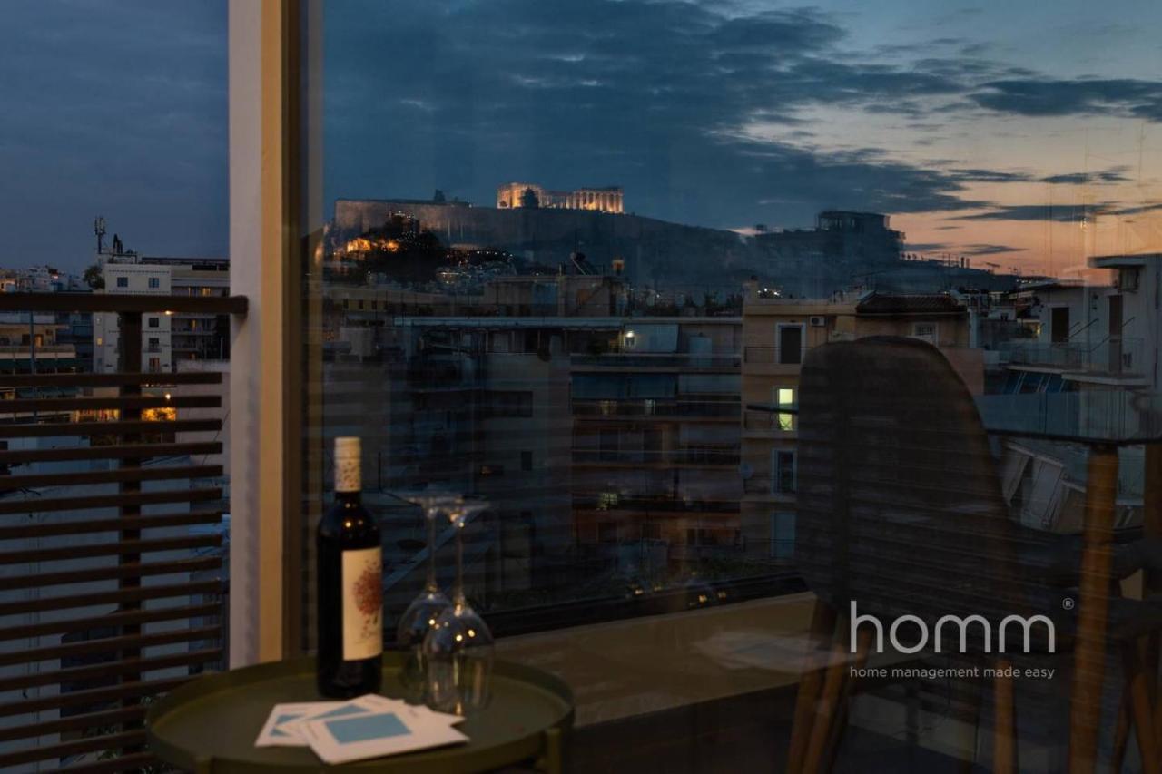 59M² Homm Loft- Penthouse With Acropolis View,2Ppl Apartment Athena Bagian luar foto