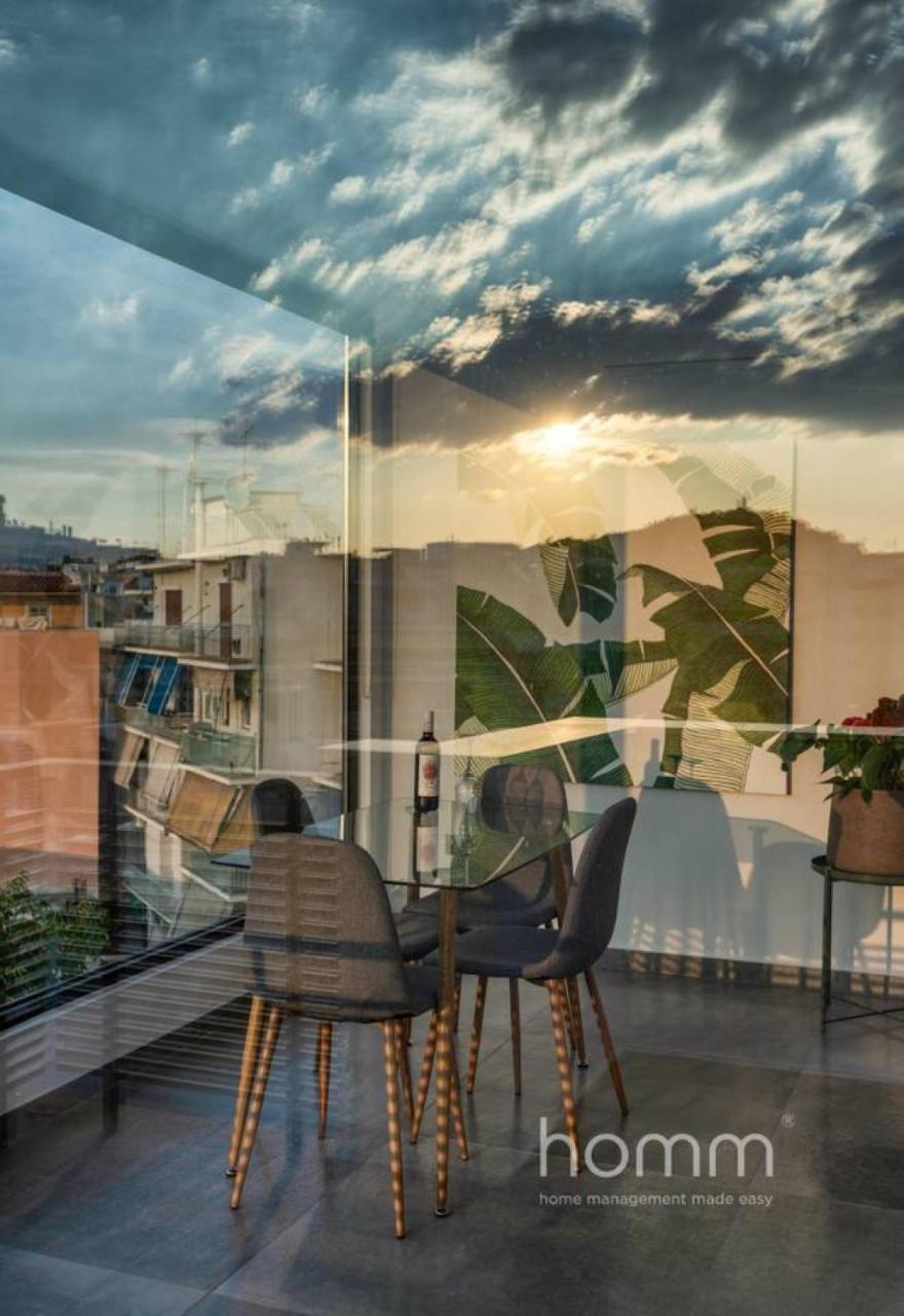 59M² Homm Loft- Penthouse With Acropolis View,2Ppl Apartment Athena Bagian luar foto