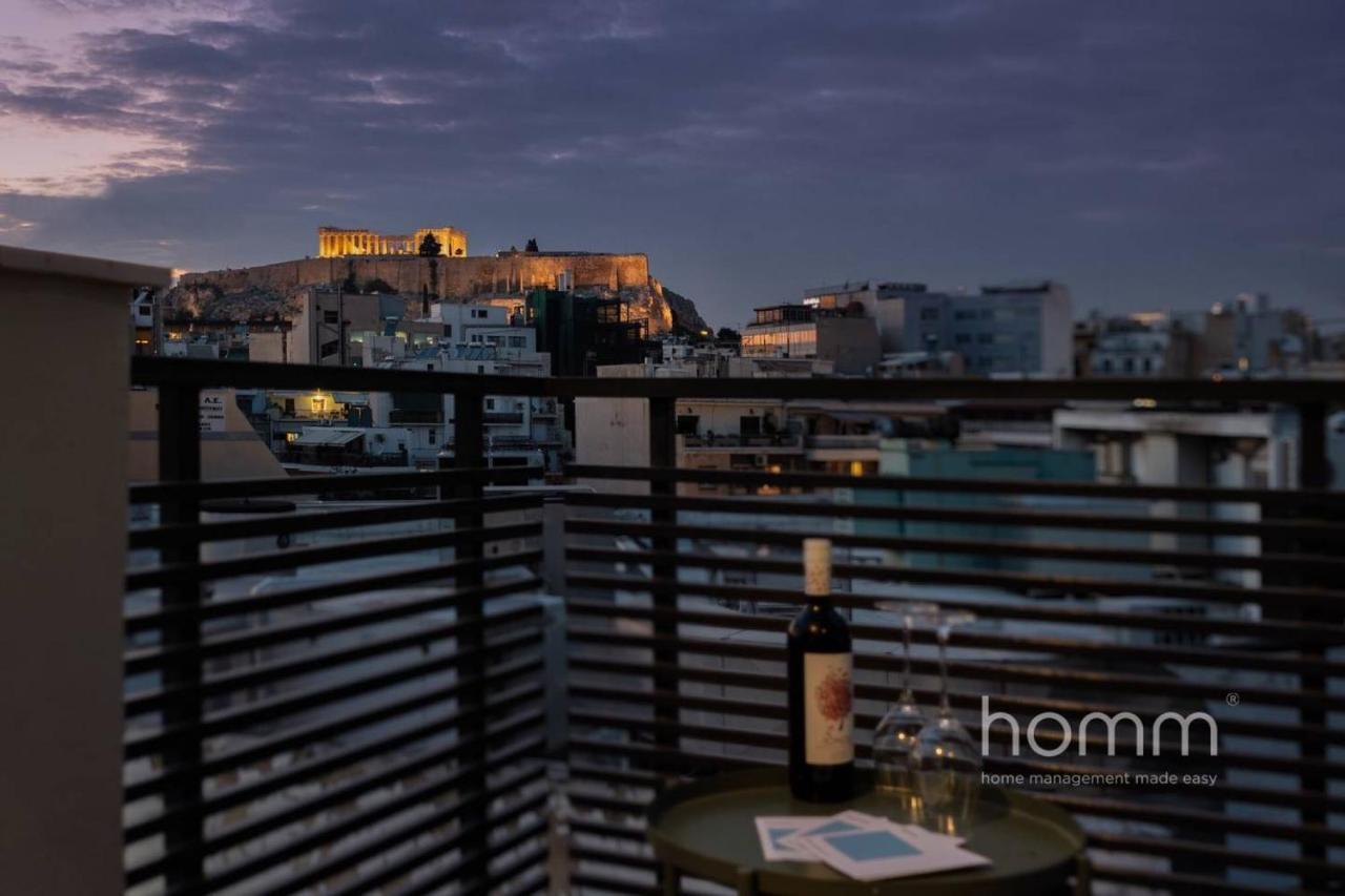 59M² Homm Loft- Penthouse With Acropolis View,2Ppl Apartment Athena Bagian luar foto