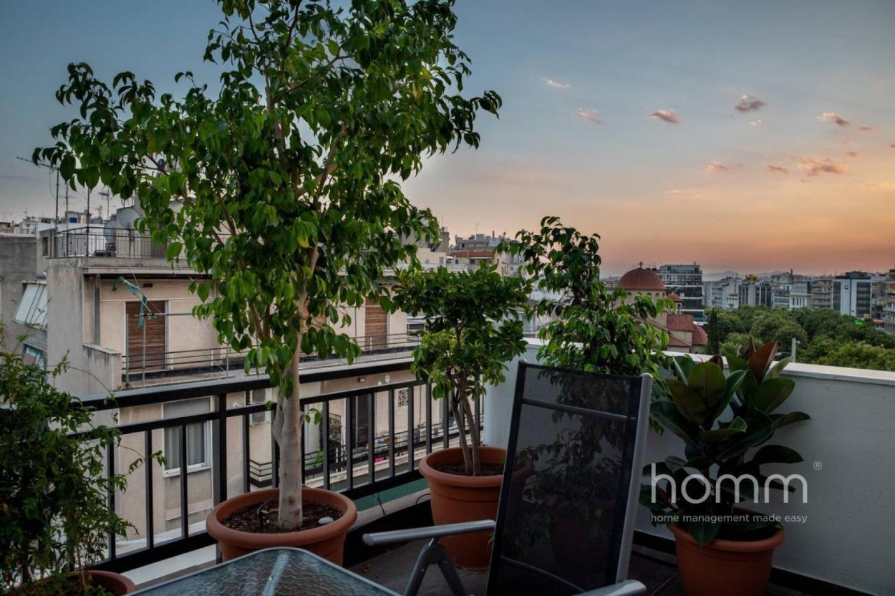 59M² Homm Loft- Penthouse With Acropolis View,2Ppl Apartment Athena Bagian luar foto