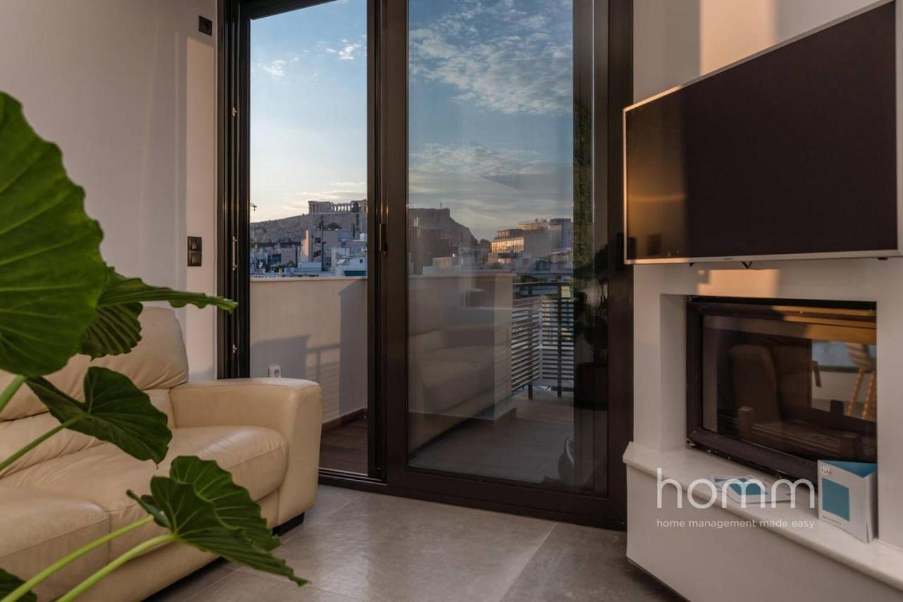 59M² Homm Loft- Penthouse With Acropolis View,2Ppl Apartment Athena Bagian luar foto