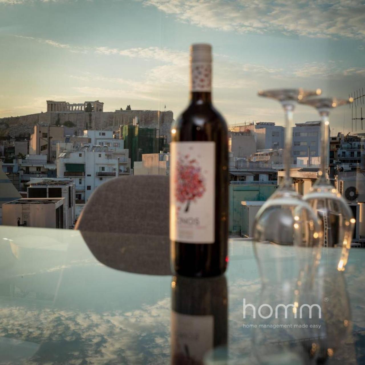 59M² Homm Loft- Penthouse With Acropolis View,2Ppl Apartment Athena Bagian luar foto