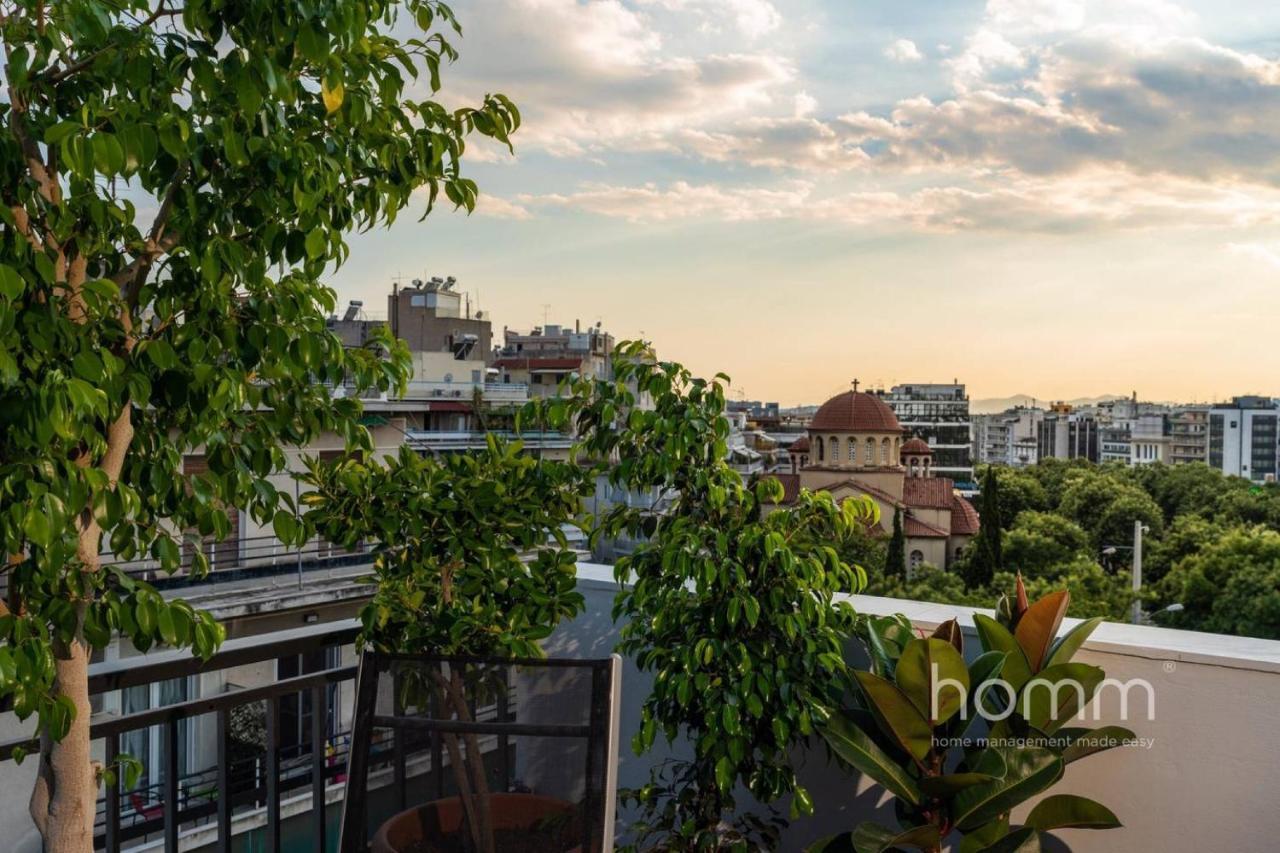 59M² Homm Loft- Penthouse With Acropolis View,2Ppl Apartment Athena Bagian luar foto
